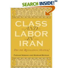 Cover of Class and Labor in Iran