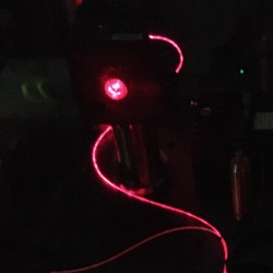Spectroscopy with a hollow-cathode lamp